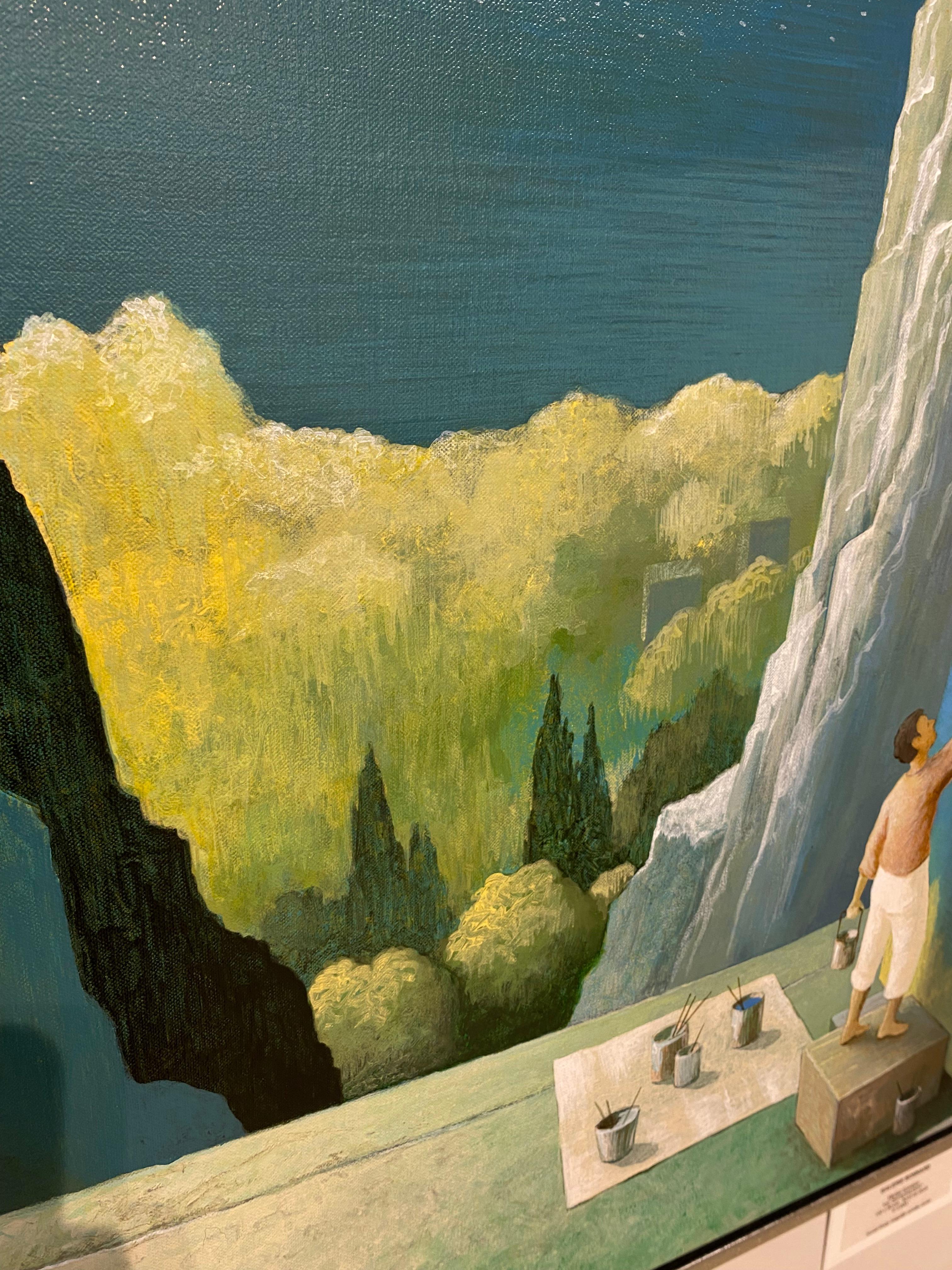 Der Meeresmaler - Zeitgenössische imaginäre Landschaften des 21. im Angebot 3