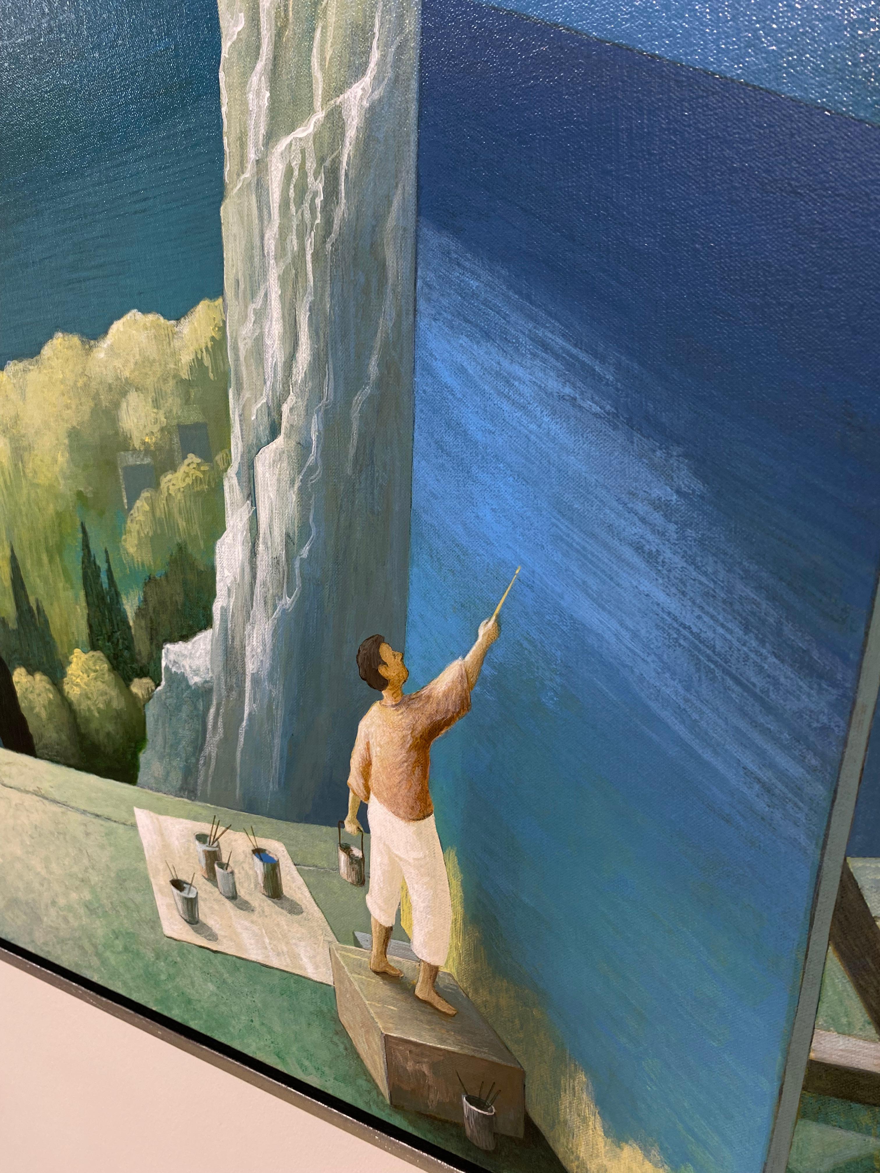 Der Meeresmaler - Zeitgenössische imaginäre Landschaften des 21. im Angebot 4