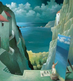 Michiel Schrijver - Der Meeresmaler - Zeitgenössische imaginäre Landschaften des 21. Der Meeresmaler - Zeitgenössische imaginäre Landschaften des 21.
