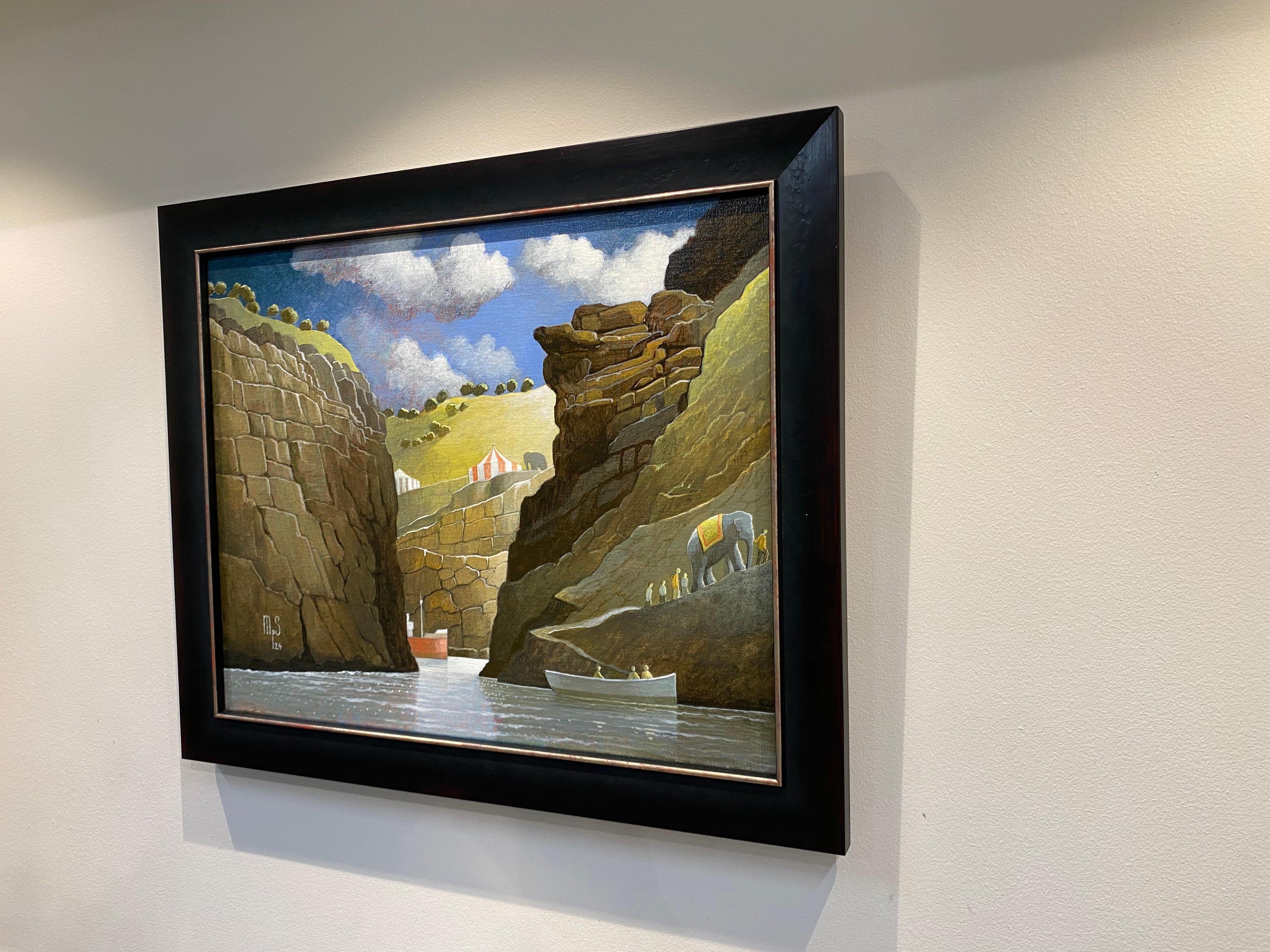 The View - Paysages urbains imaginaires contemporains du 21e siècle en vente 4