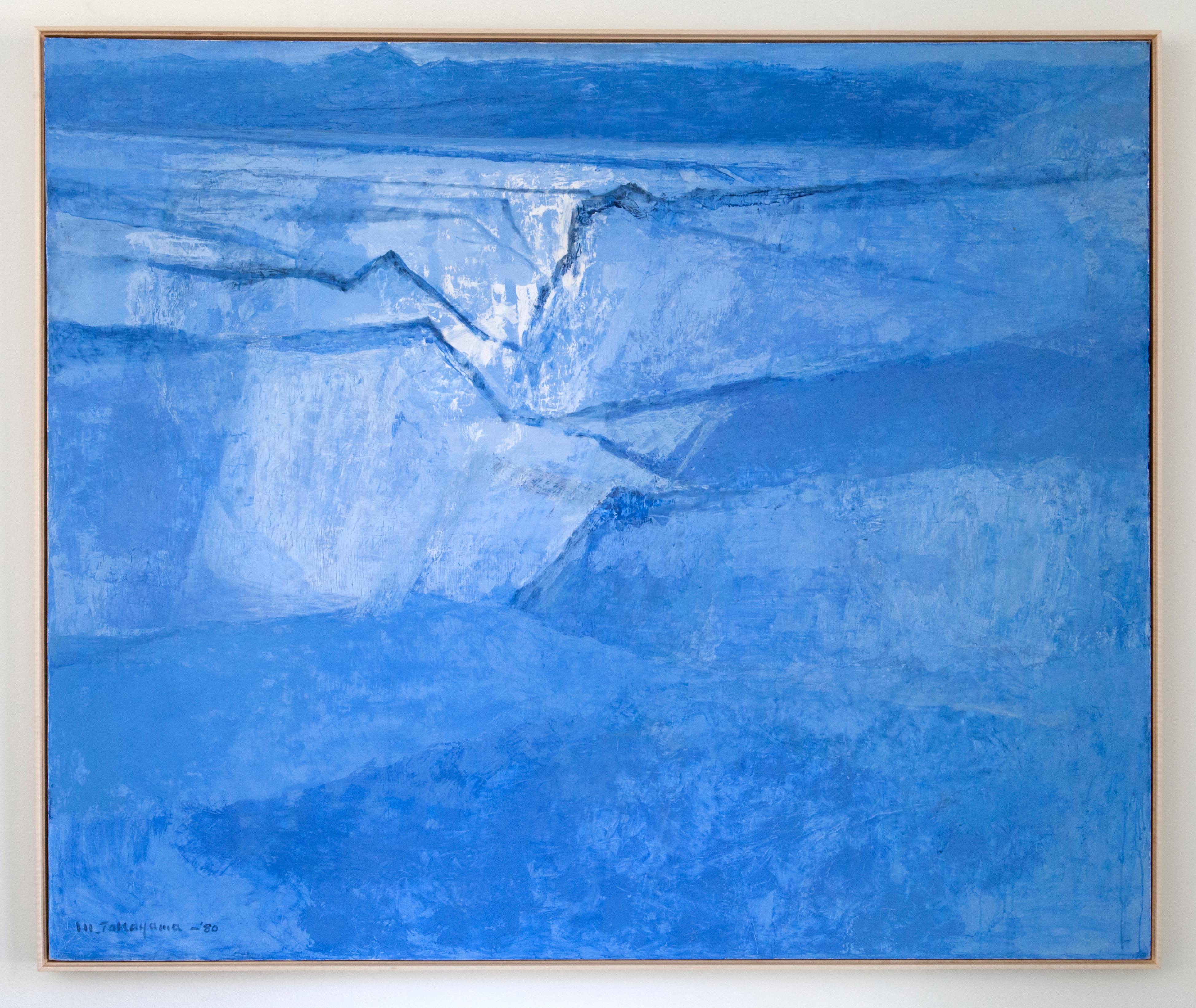 Michio Takayama Abstract Painting - New Mexico Blue