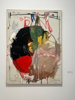 Oublie Joli - 2, Abstract Oil Painting on Canvas, Framed, 130x97 cm