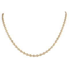 MICHM Collar de diamantes de oro amarillo de 14 quilates y 2,79 ct MI03-070225