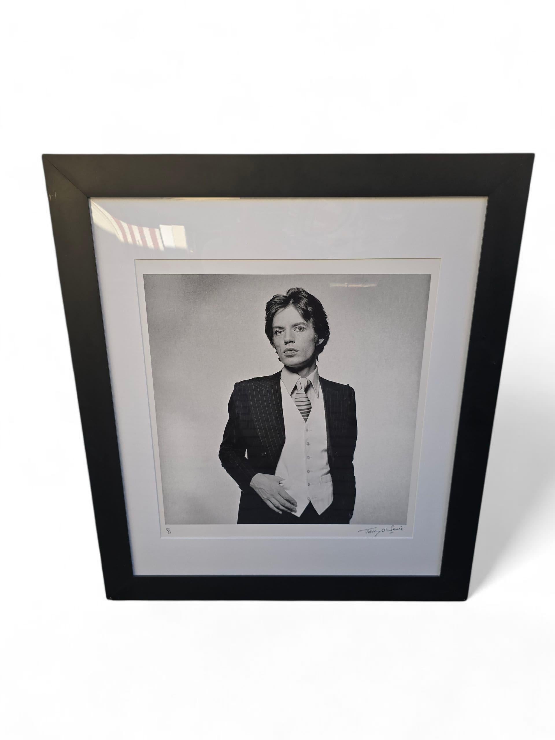 Mick Jagger, 1976 - Photographie de Terry O'Neill Bon état - En vente à Madrid, ES