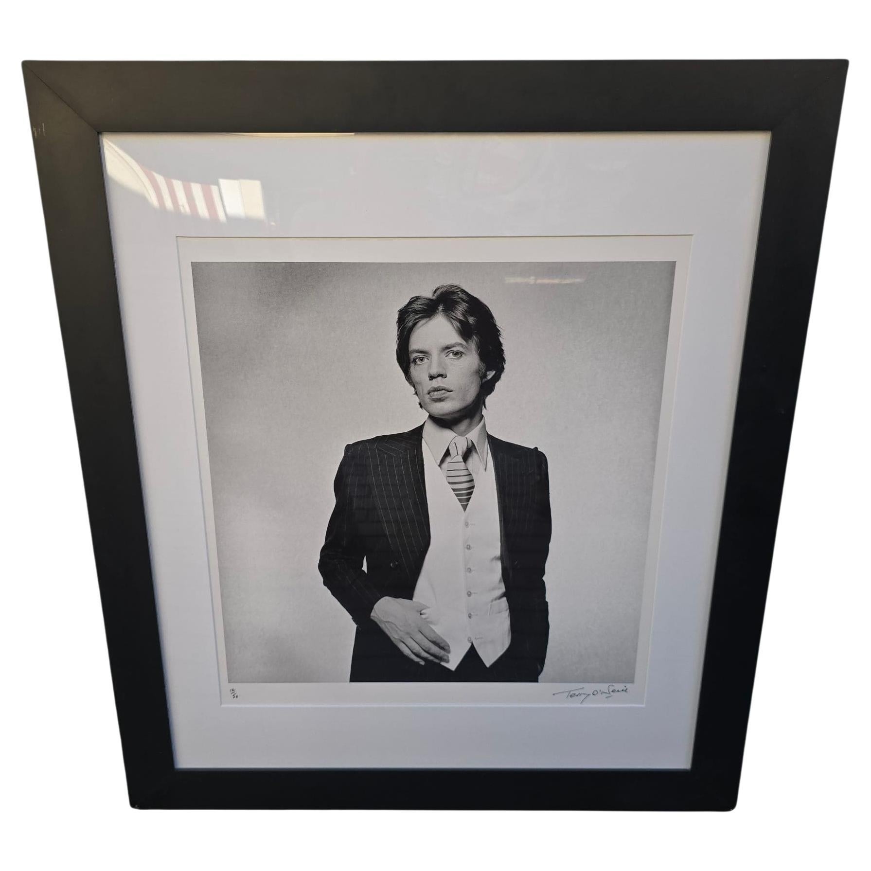 Mick Jagger, 1976 - Photographie de Terry O
Neill