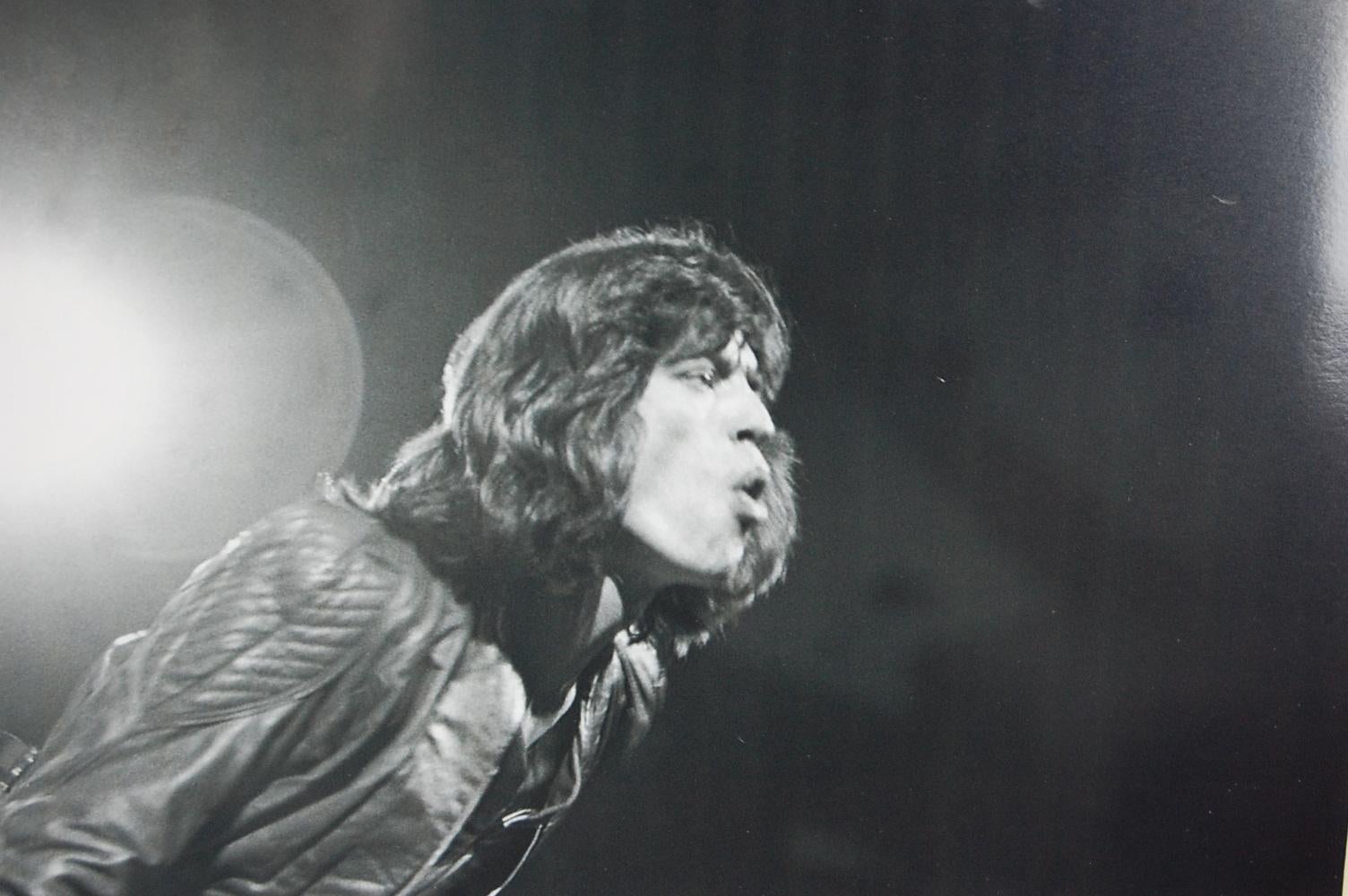 Jagger on Stage
Framed photograph by Freddy Warren of Rolling Stone Mick Jagger on stage. Action Shot London. Circa 1970.
From original negatives of the Freddy Warren Collection.
Professionally Framed.

Freddy Warren.

Freddy became