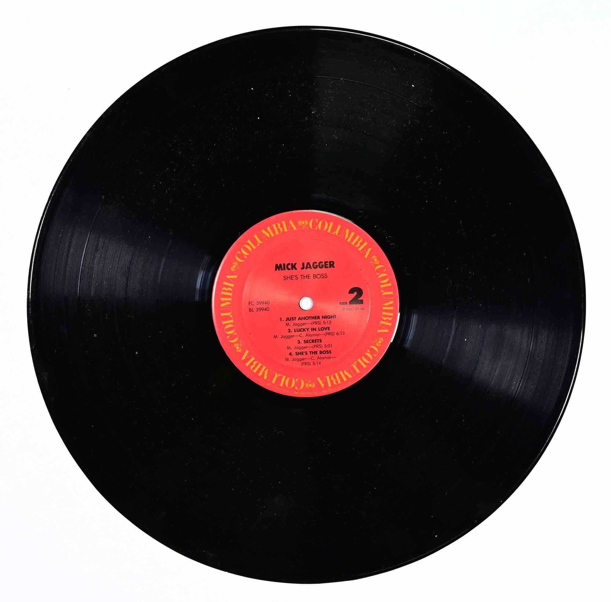 Americano Mick Jagger - She's the Boss (1985, Columbia Records, FC 39940, stampa USA) in vendita