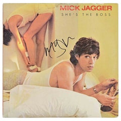 Mick Jagger - She
s the Boss (1985, Columbia Records, FC 39940, pressage américain)