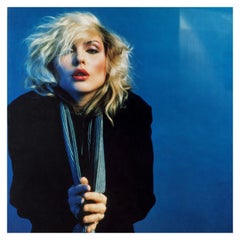 Retro Blue Blondie - Limited Edition Mick Rock Estate Print 