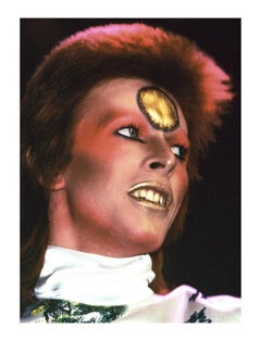 Vintage Bowie As Ziggy  - Limited Edition Mick Rock Estate Print 