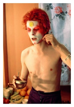 Bowie Backstage  - Limited Edition Mick Rock Estate Print 