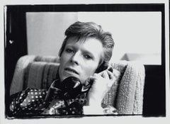 Bowie On The Phone - edición limitada Mick Rock Estate print