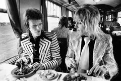 Vintage David Bowie & Mick Ronson, Train to Aberdeen, 1973