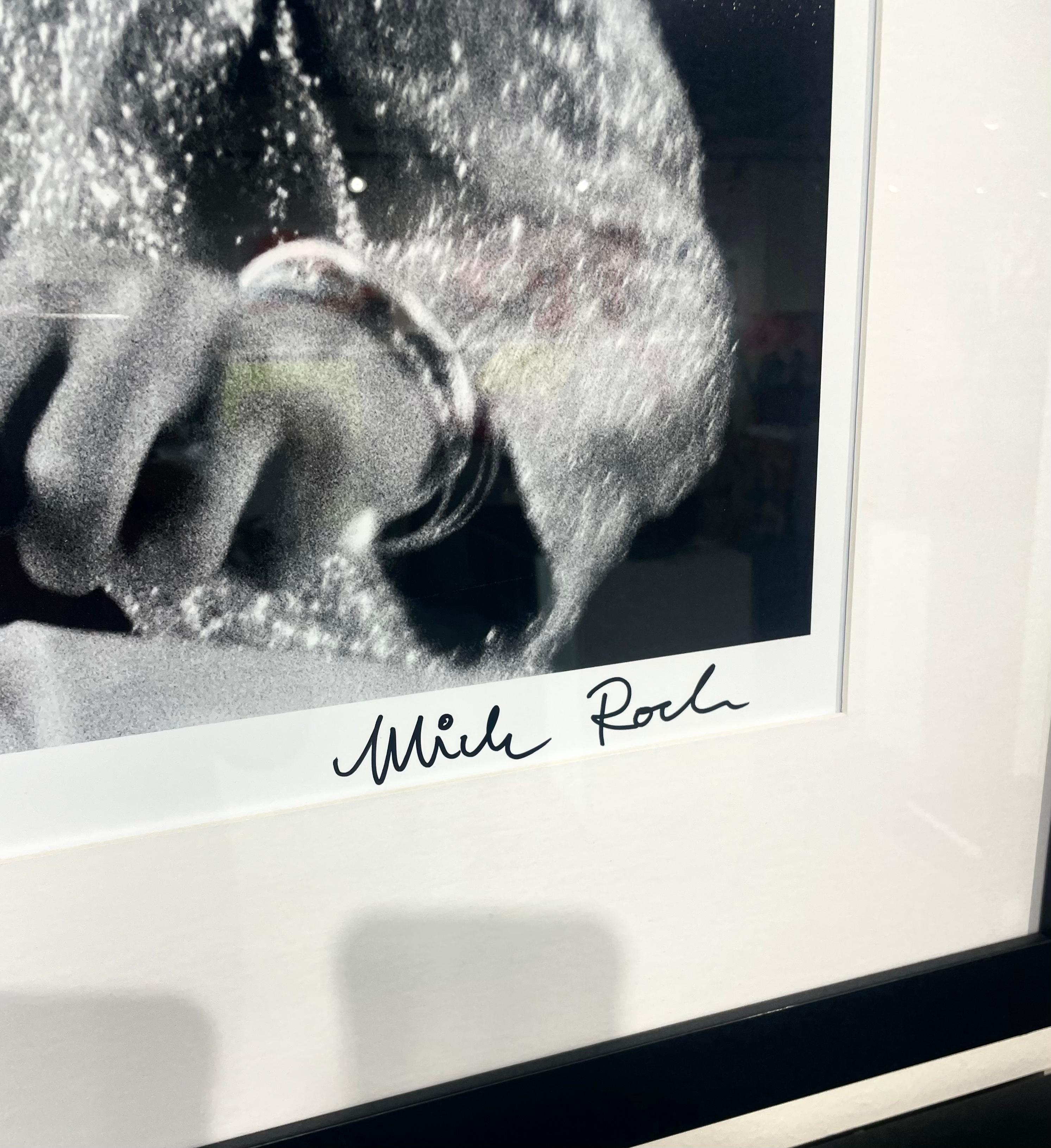 „David Bowie und Mick Ronson, in the Train 1973“, 30 x 40 in 16/25, von Mick Rock im Angebot 3