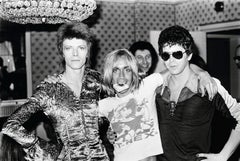 Vintage David Bowie, Iggy Pop & Lou Reed, London's Dorchester Hotel, 1972 by Mick Rock