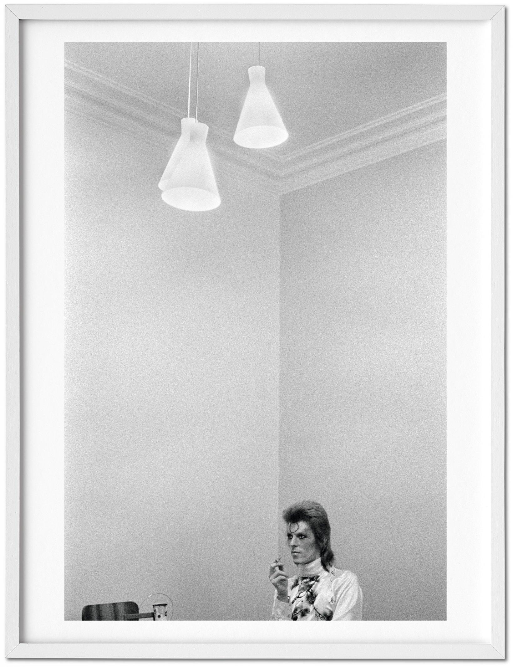 Mick Rock Black and White Photograph - David Bowie - Limited TASCHEN Art Edition with Hand-Signed Pigment Print - New