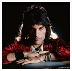Retro Freddie Mercury - Limited Edition Mick Rock Estate Print 