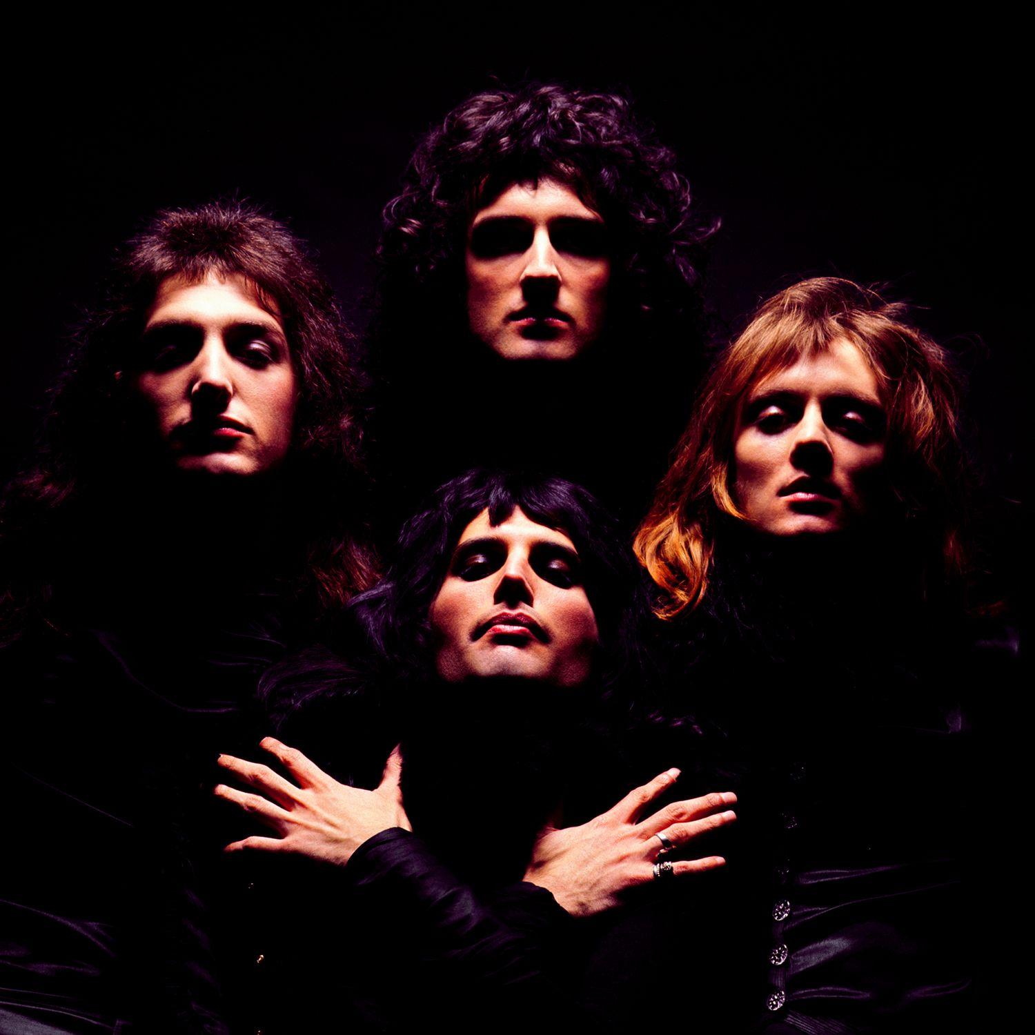 Color Photograph di Mick Rock - Copertina dell'album dei Queen - stampa in edizione limitata