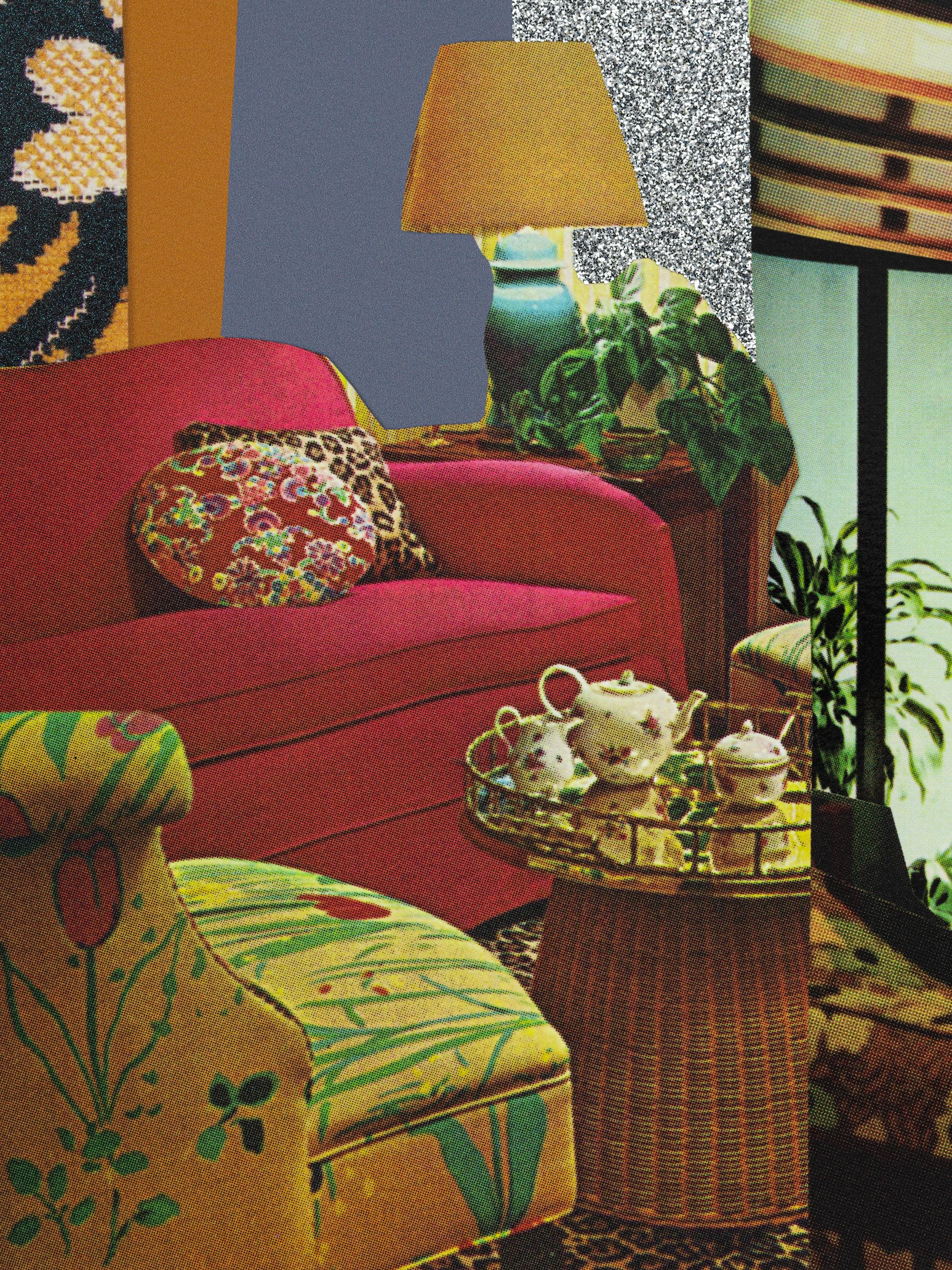 Maya & Interior by Mickalene Thomas, 2024, limited edition For Sale 4