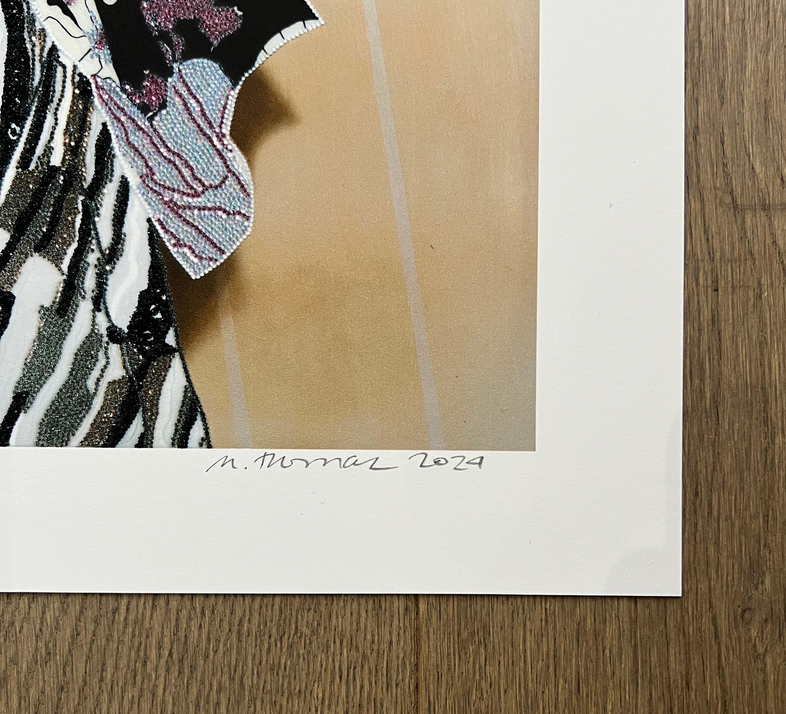 Mickalene Thomas - Maya #10 For Sale 1