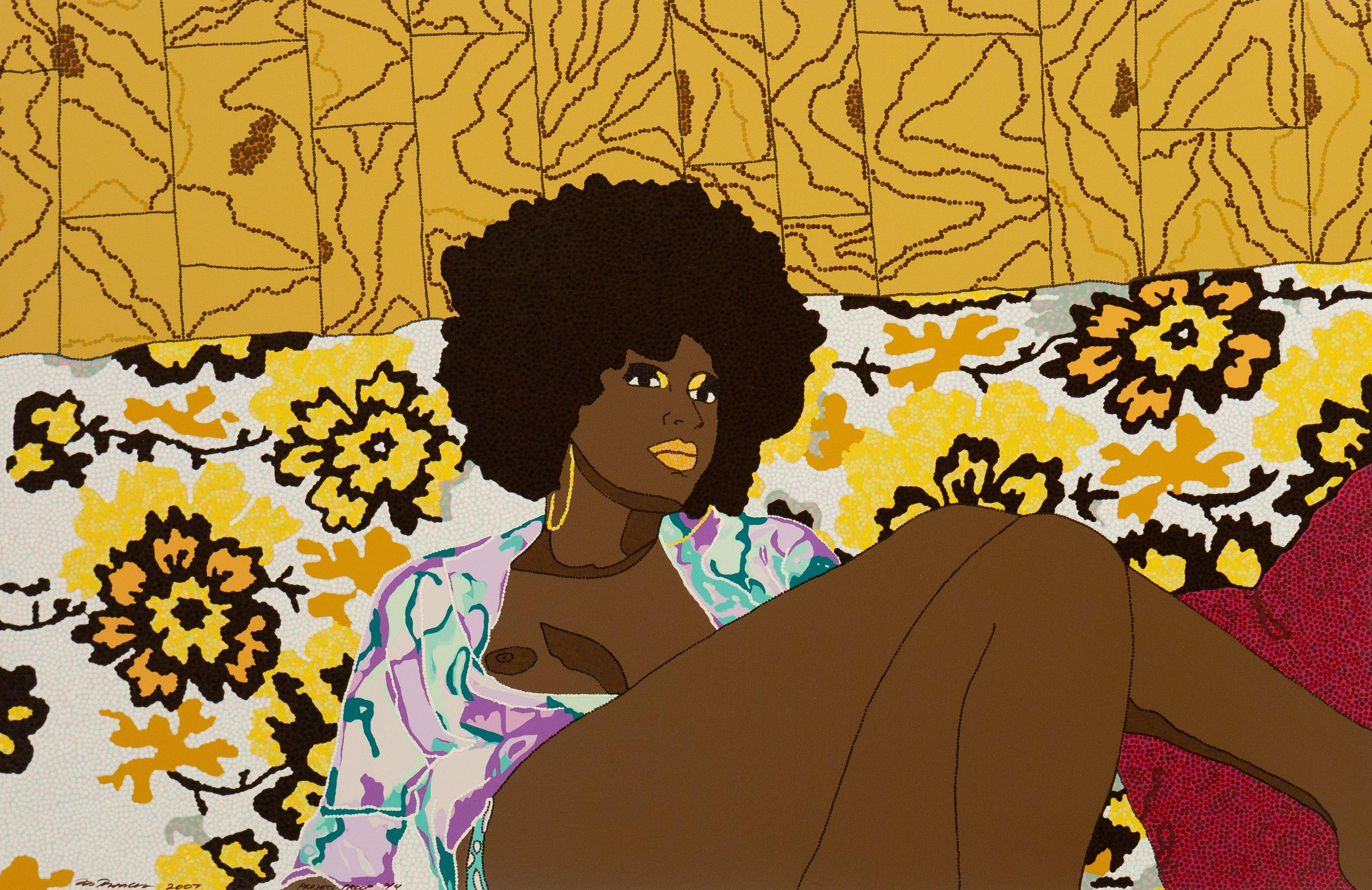Why Can't We Just Sit Down and Talk It Over? - Print by Mickalene Thomas
