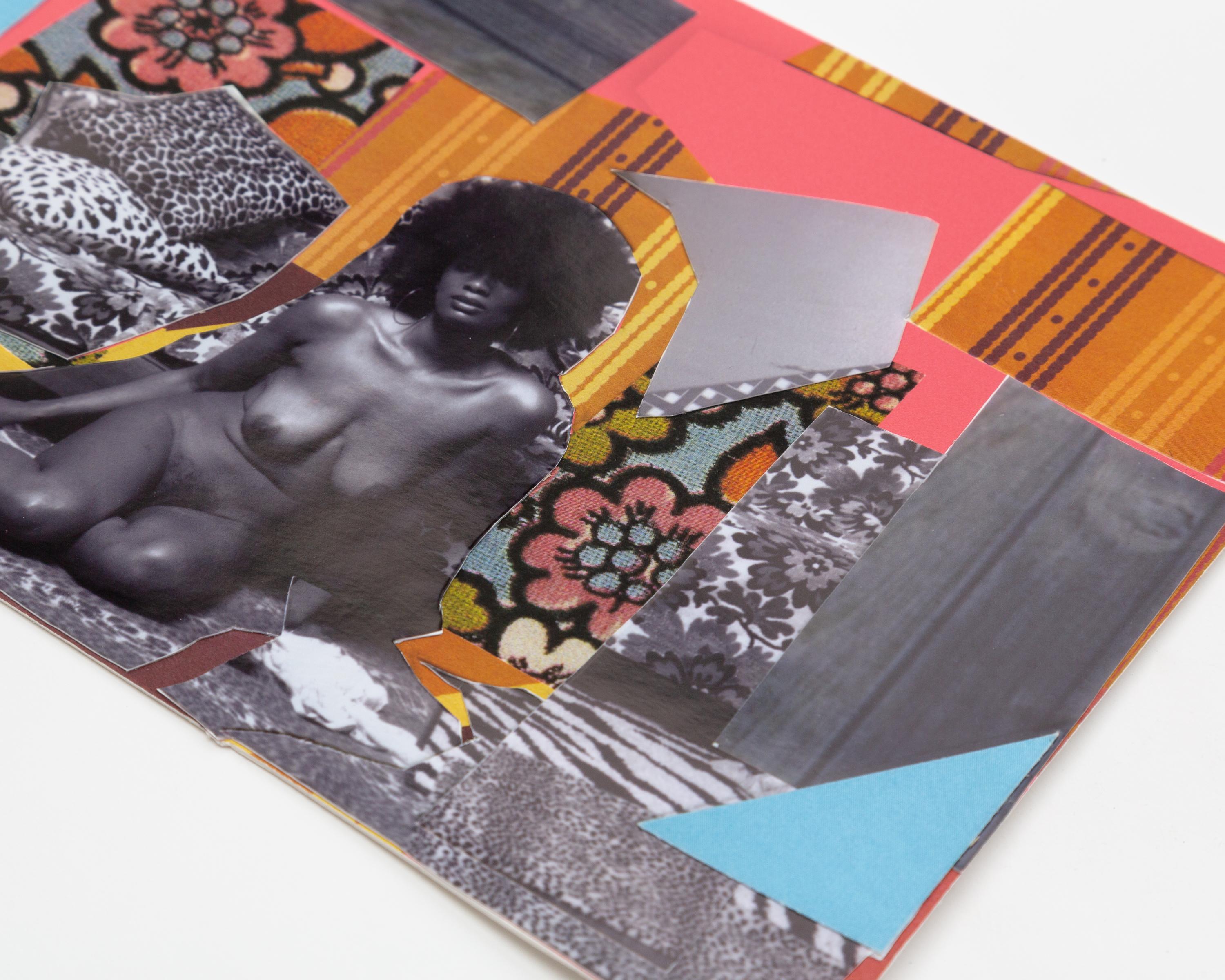 Mickalene Thomas Left Behind (en bas à gauche), 2021 Neuf - En vente à New York, NY