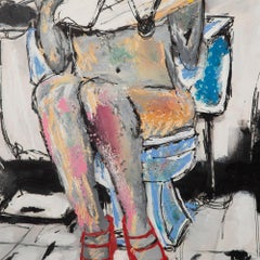 Contemporary Painting 'Mickey Flush' by John Paul Fauves