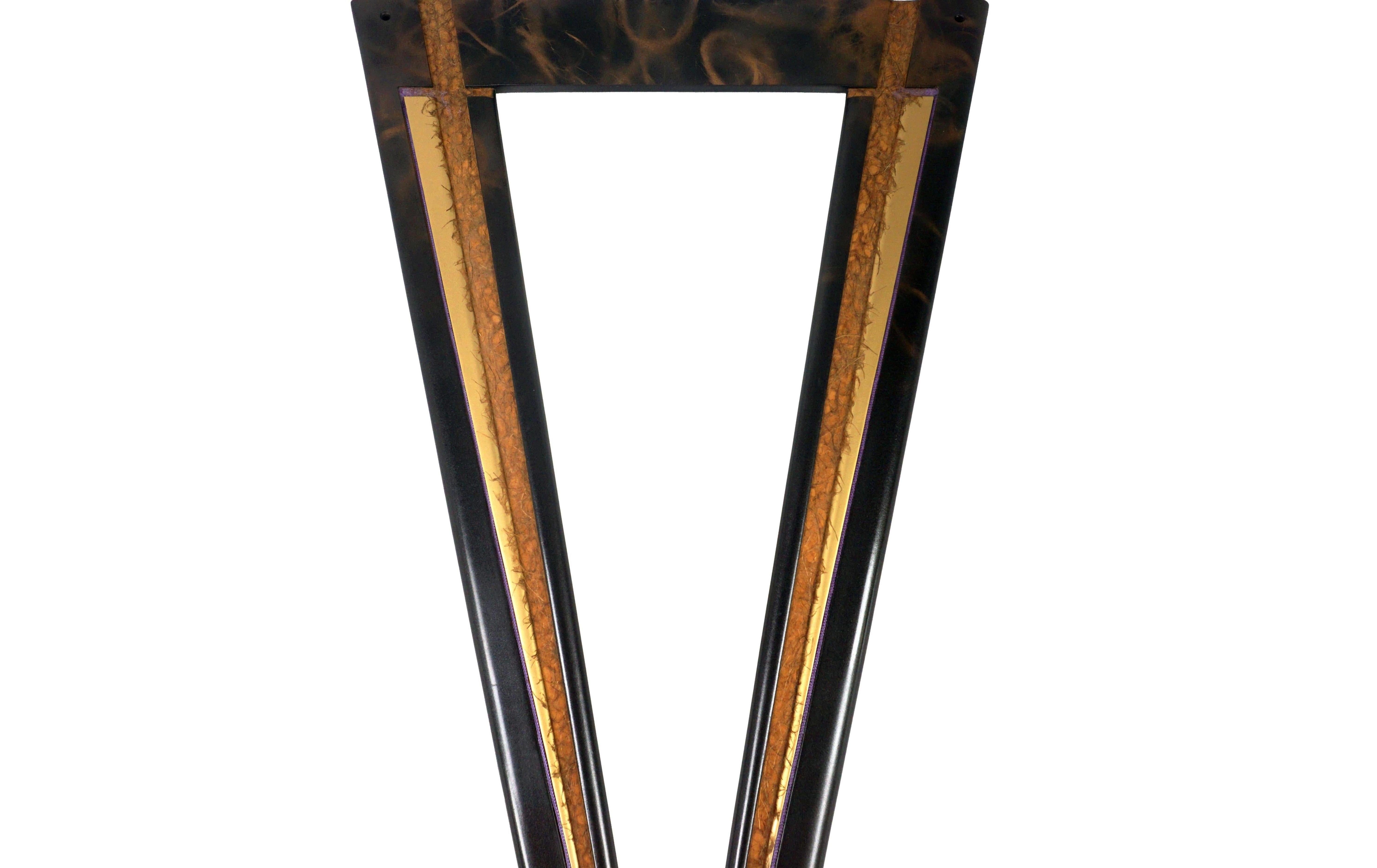 Abstract Hanging Sculpture - Triangle by Mickey 