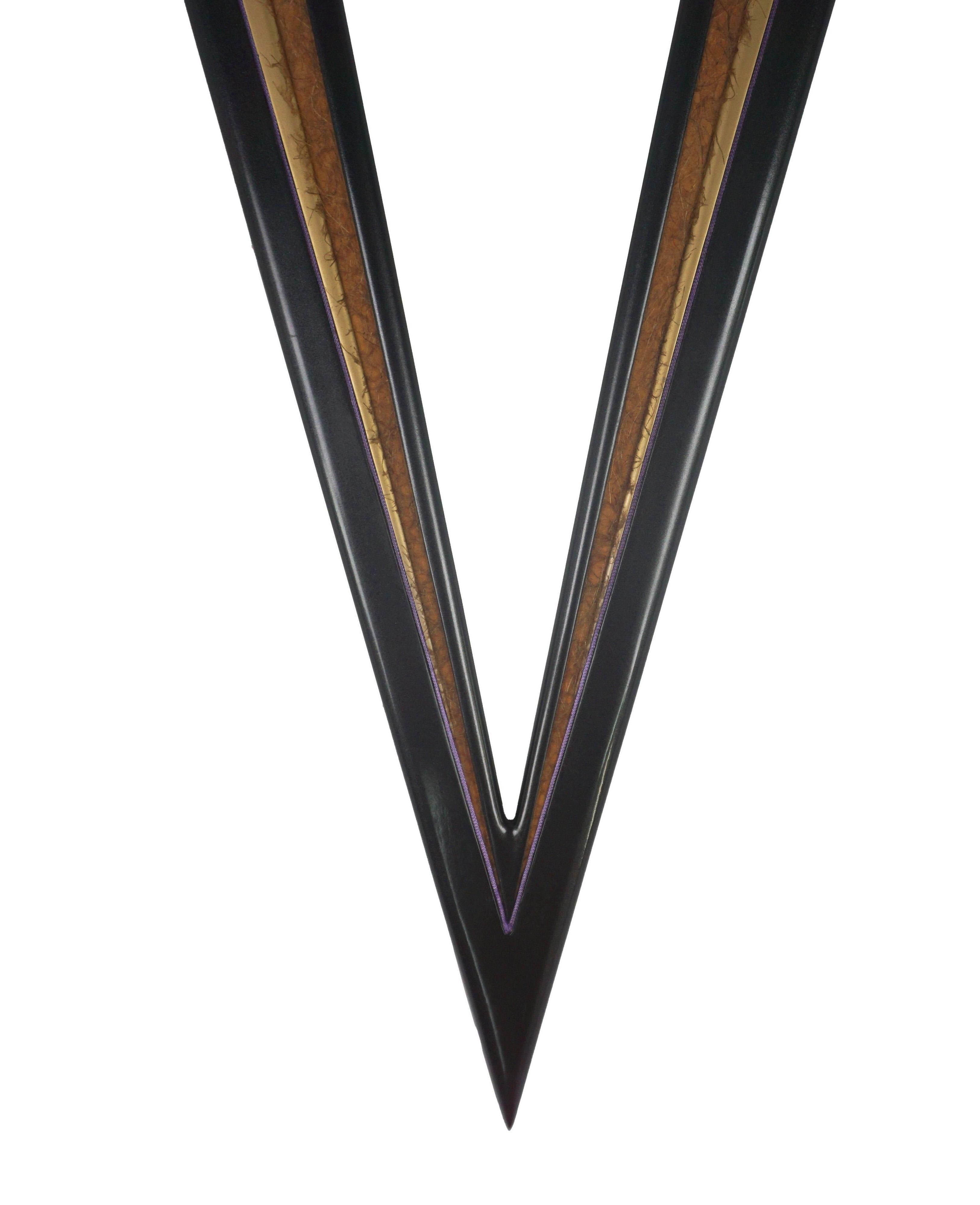 Abstract Hanging Sculpture - Triangle by Mickey 