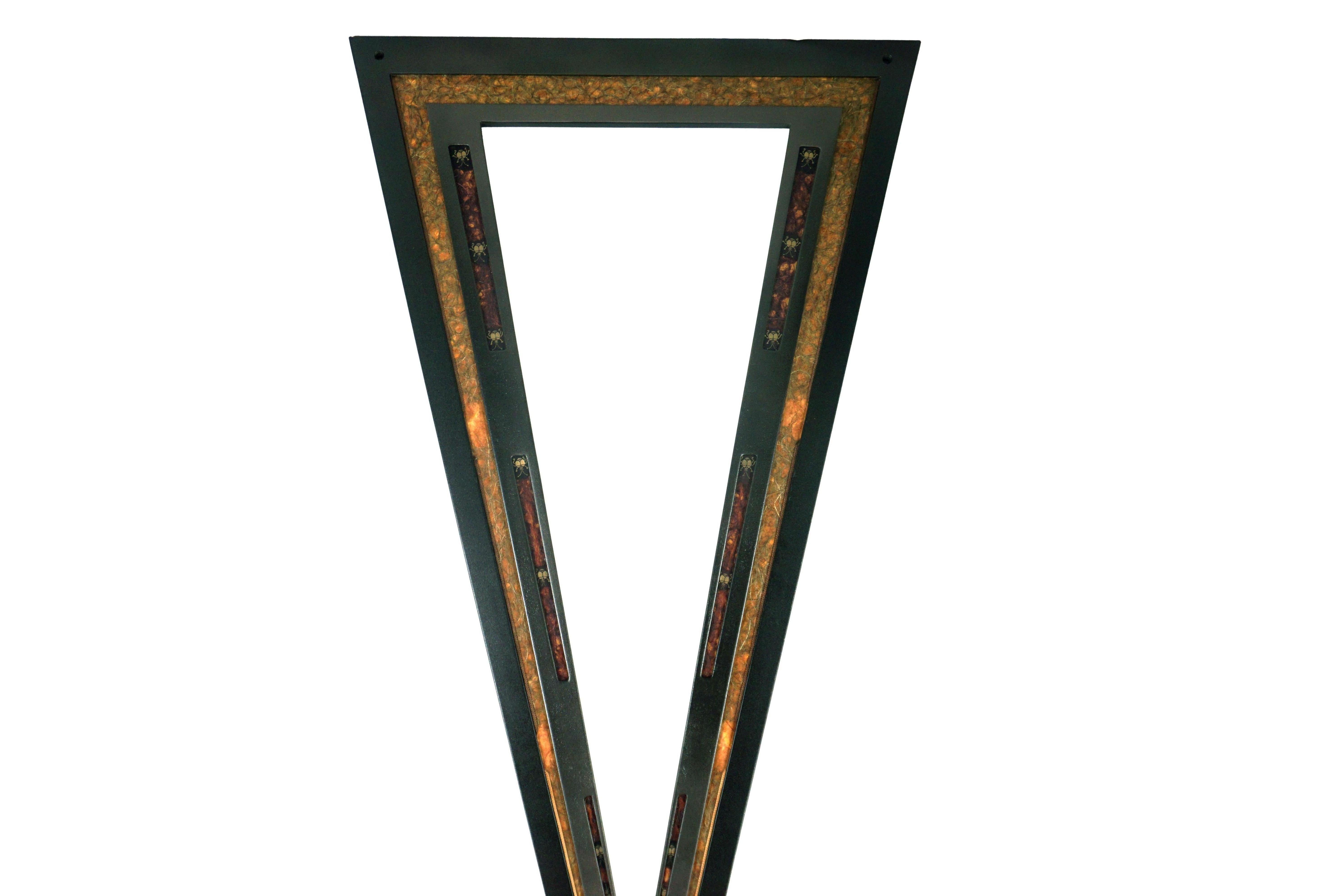 Abstract Hanging Sculpture - Triangle by Mickey 