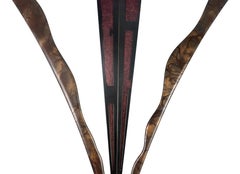 Abstract Hanging Sculpture - Two Triangles by Mickey "Kano" Kane