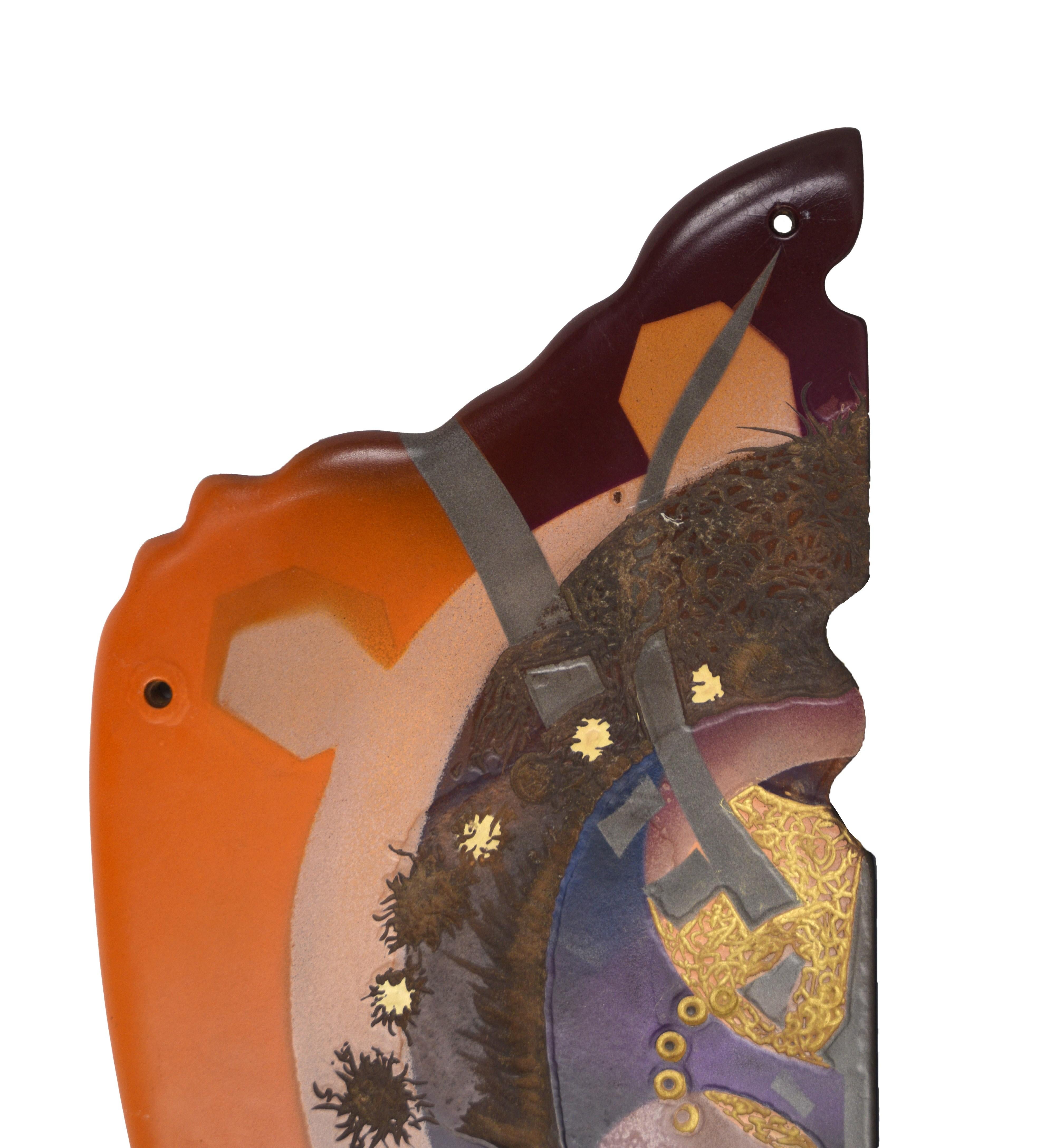 Asymmetric Two-Sided Surrealist Hanging Sculpture by Mickey Kane

Dual-sided biomorphic construction by Mickey 