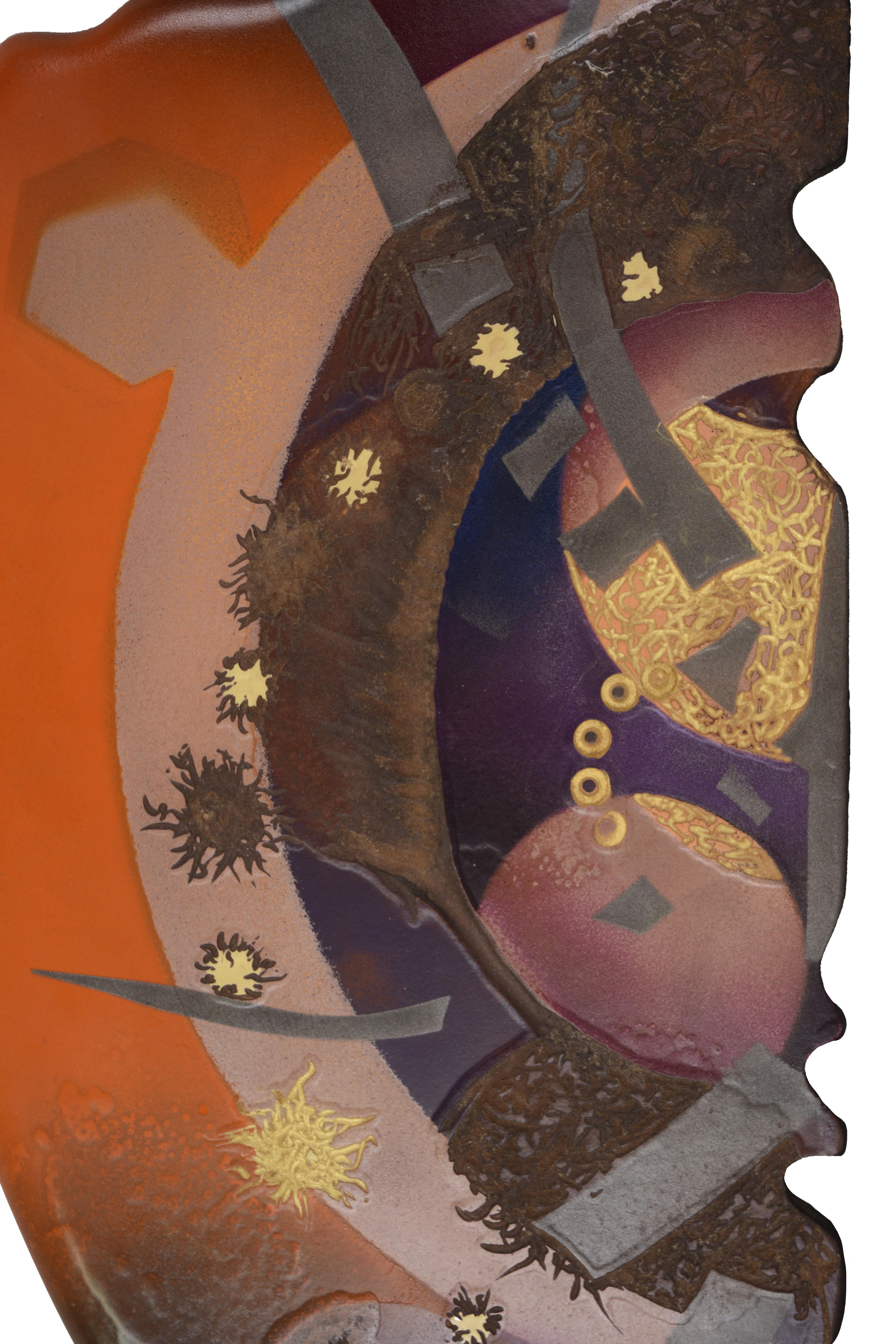 Asymmetric Two-Sided Surrealist Hanging Sculpture For Sale 1