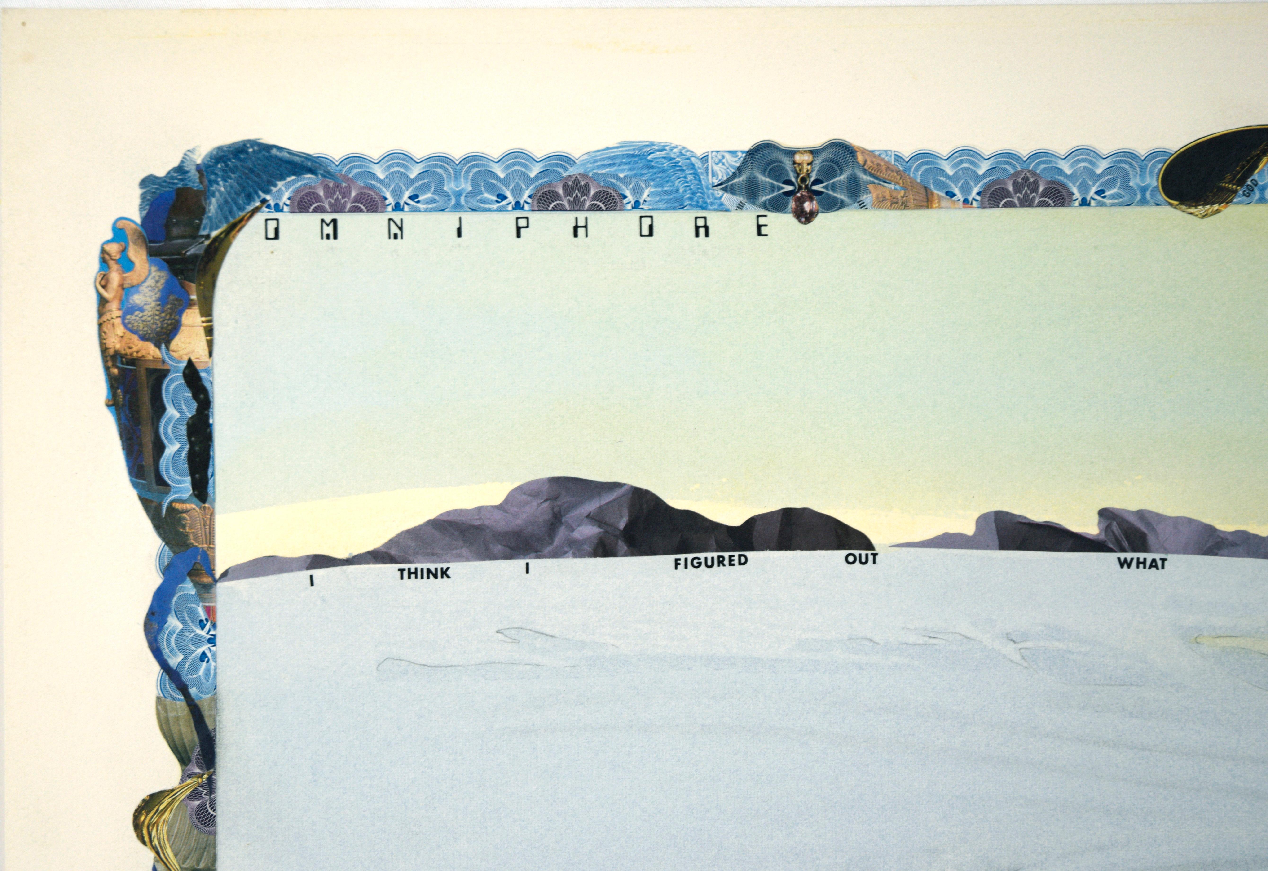 Collage de papier satirique 