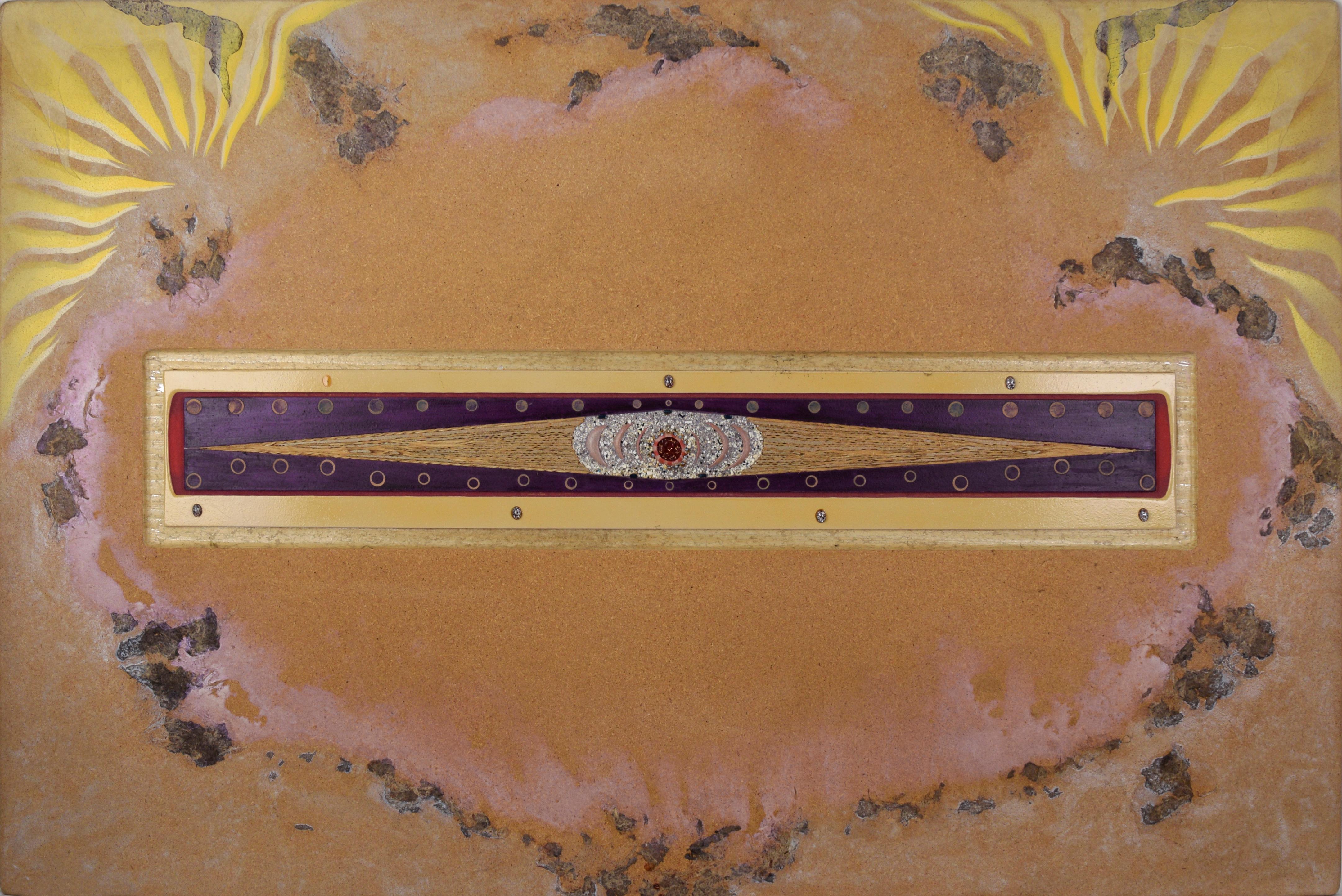 "Internal Release" Abstract Relief Sculpture