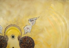 "Roped into Duality" Abstract Relief Sculpture