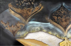 Scultura astratta in rilievo senza titolo di Kano