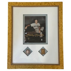 Mickey Mantle / New York Yankees Autographed Photograph by Ray Gallo