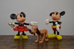 Mickey, Minnie and Pluto Figurines, Walt Disney Productions, 1994, France