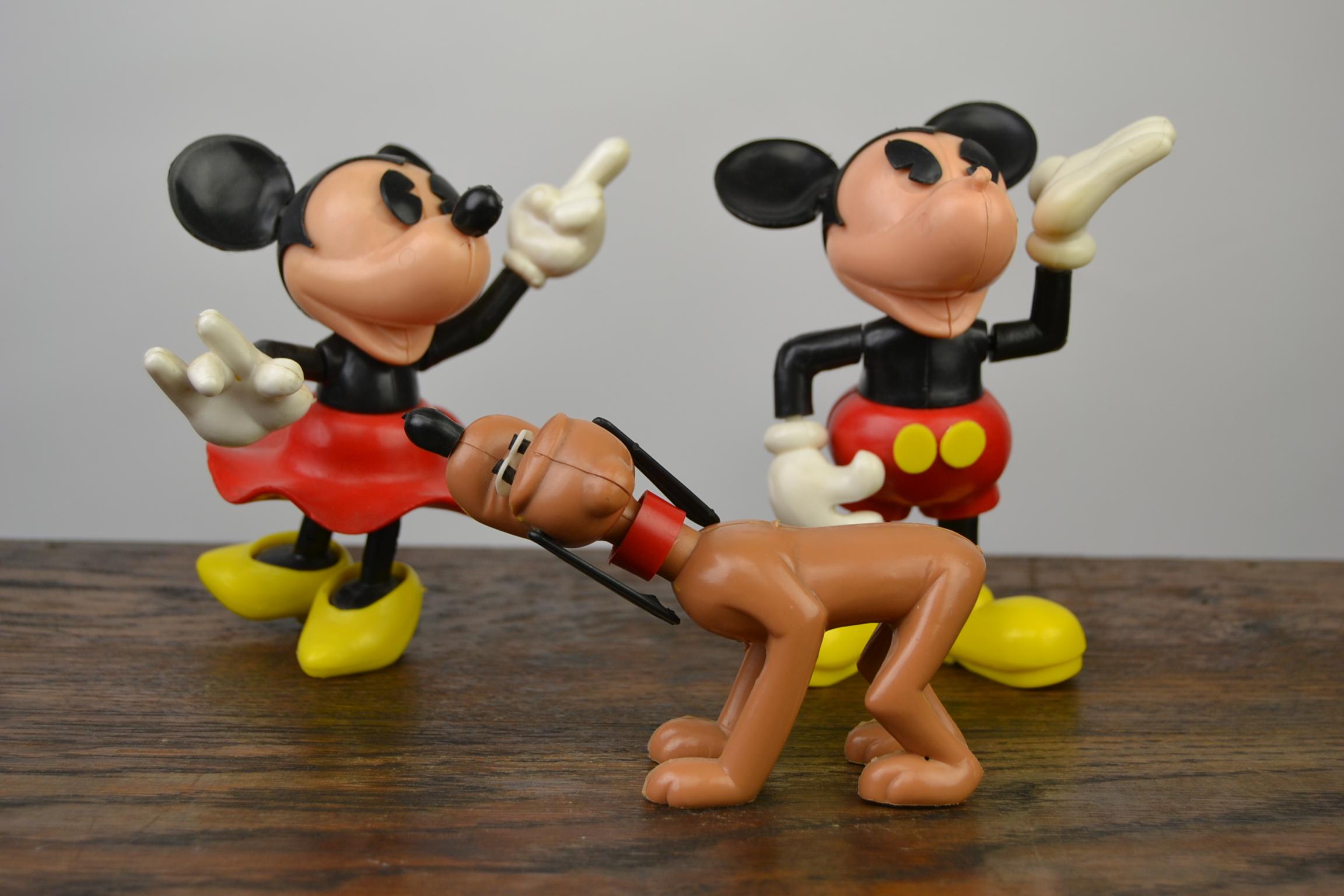 mickey & minnie figurines