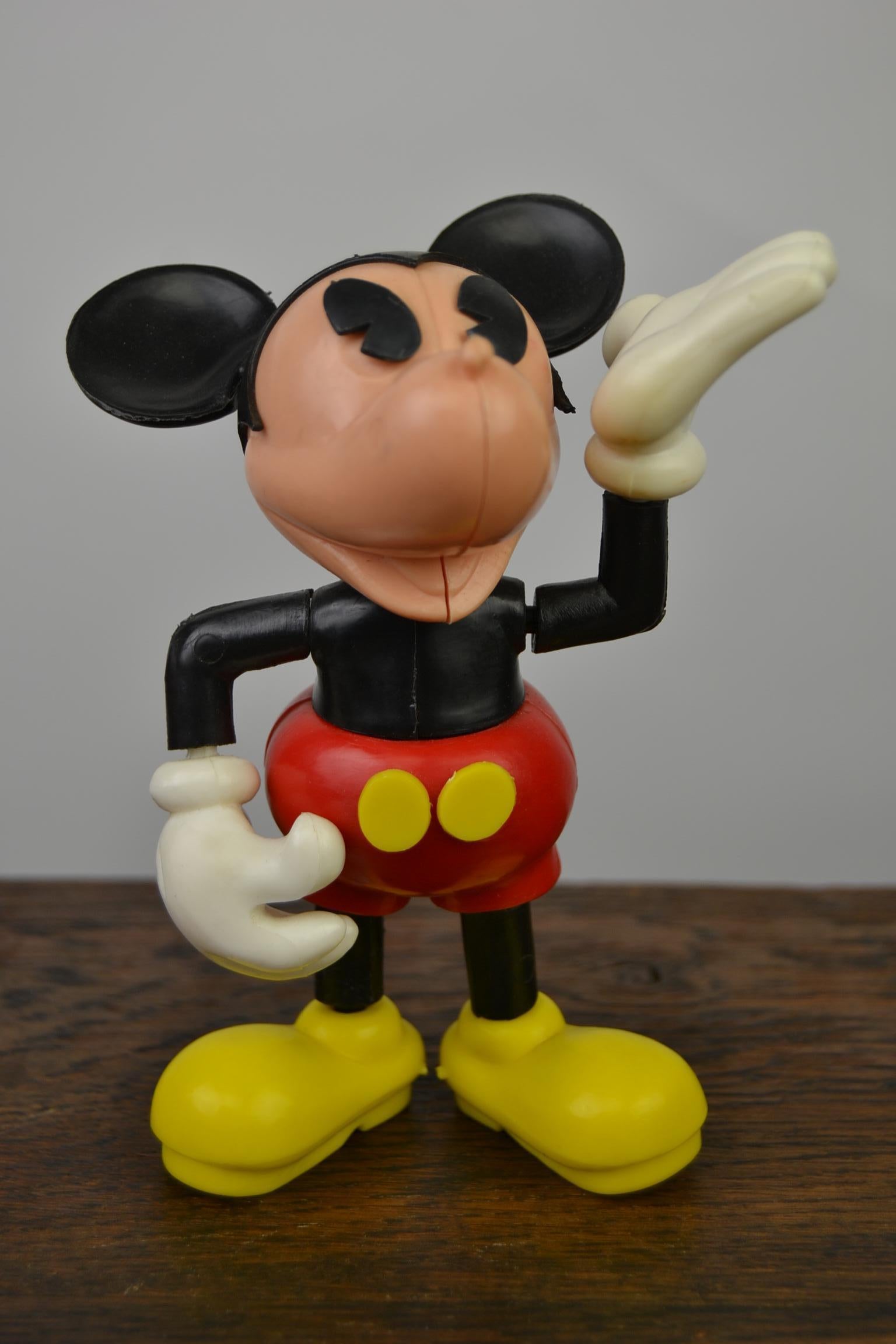 French Mickey, Minnie and Pluto Figurines, Walt Disney Productions, 1994, France
