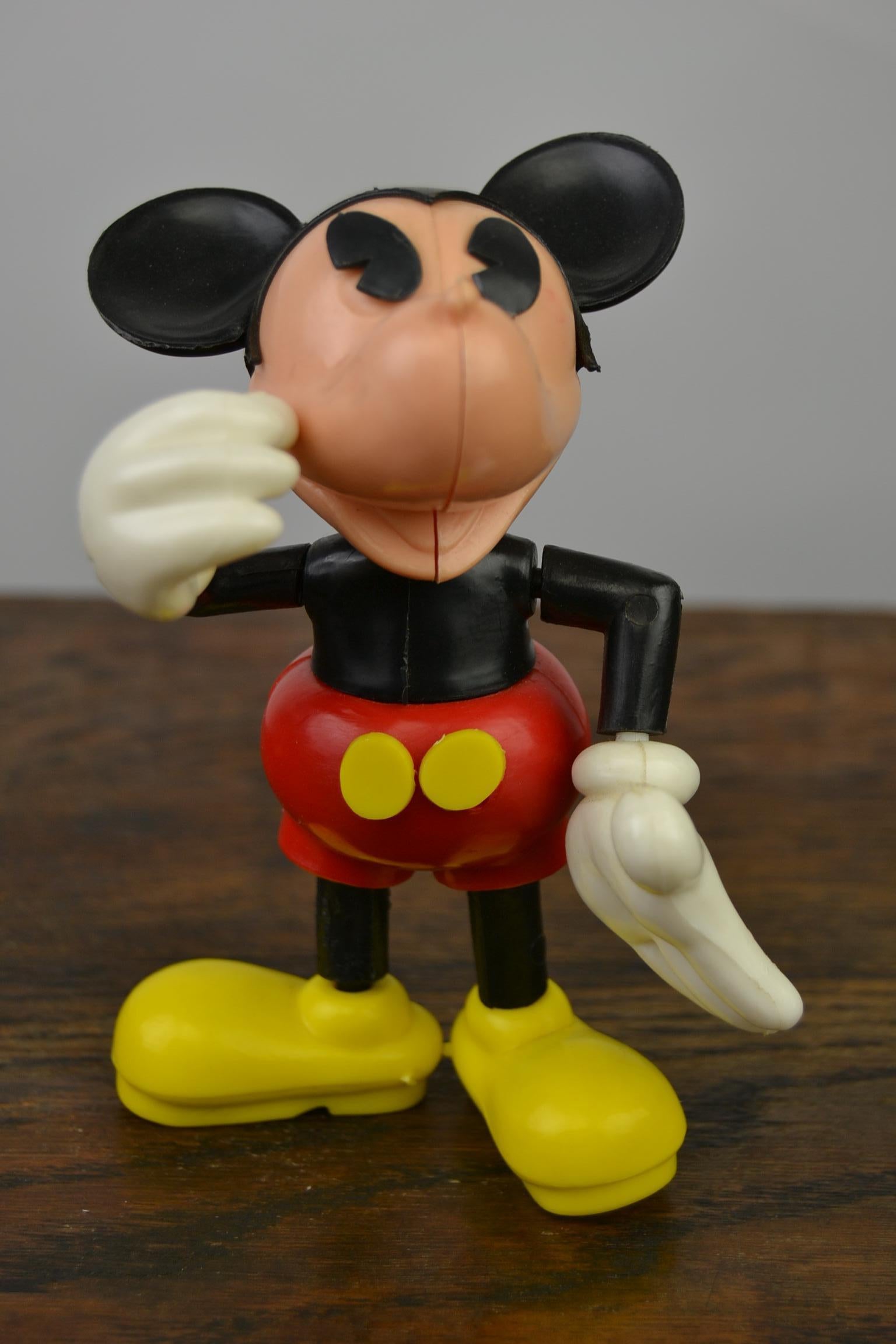 Mickey, Minnie and Pluto Figurines, Walt Disney Productions, 1994, France In Good Condition In Antwerp, BE