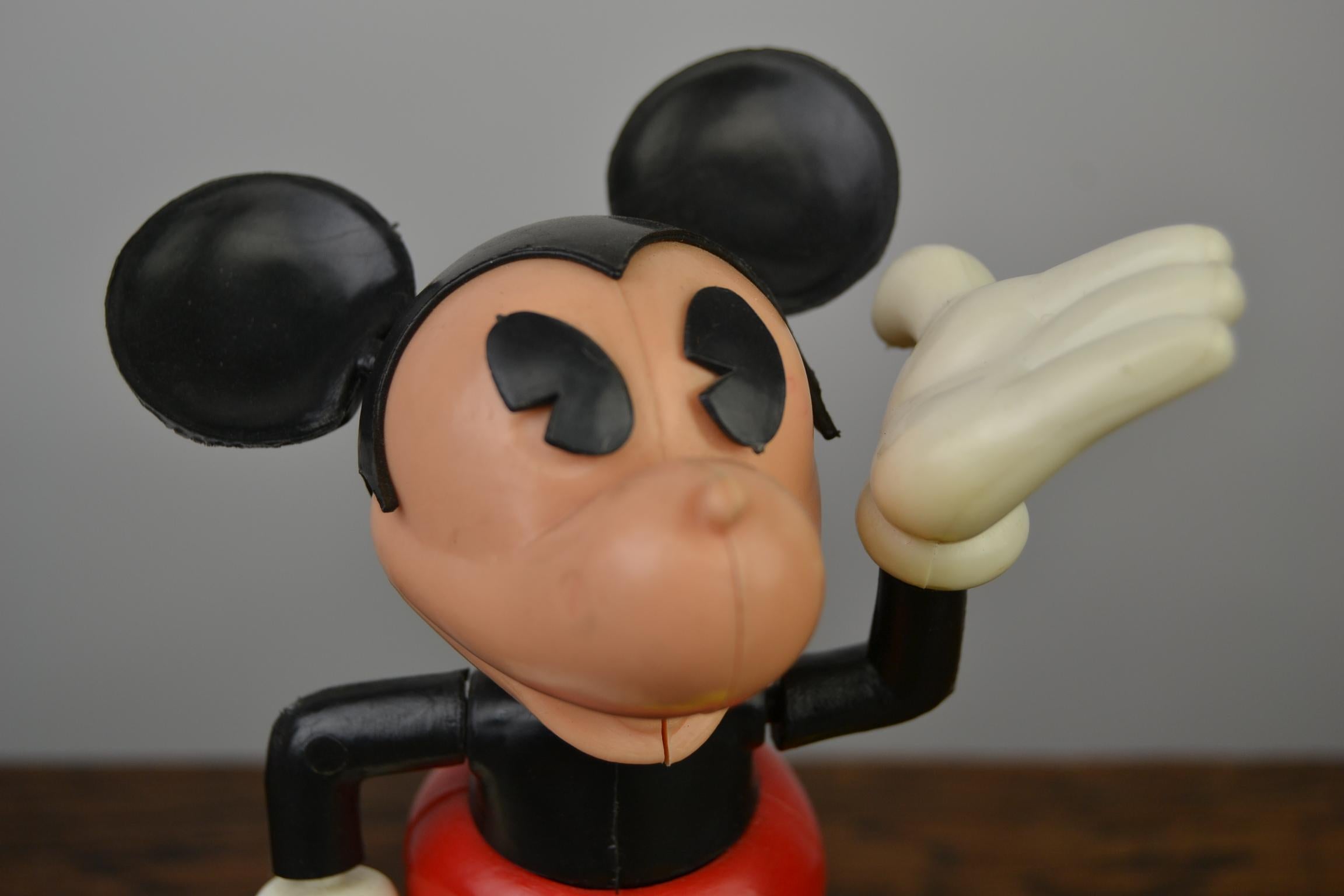 Plastic Mickey, Minnie and Pluto Figurines, Walt Disney Productions, 1994, France