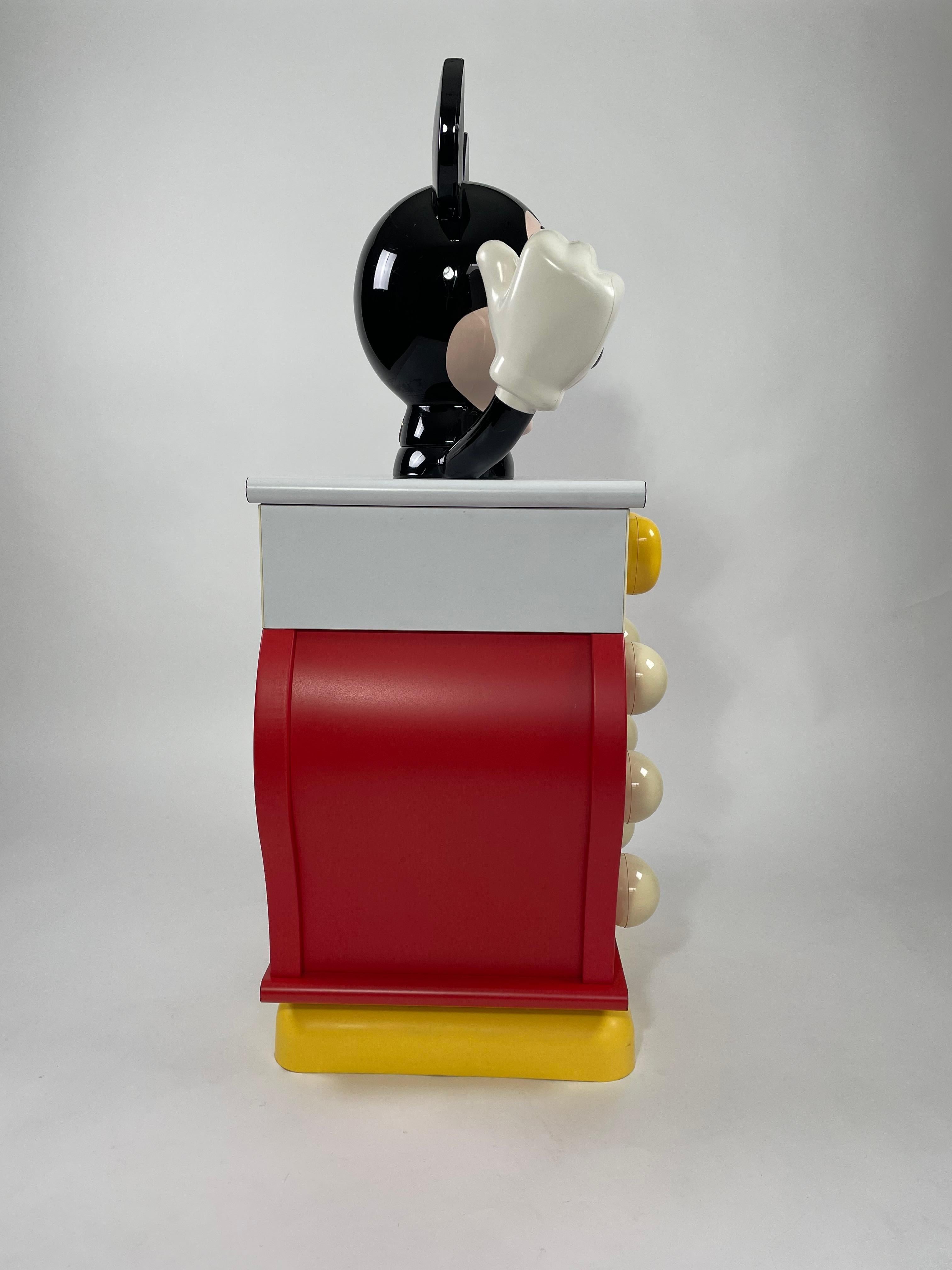 Plastic Mickey Mouse Chest by Pierre Colleu for Starform For Sale