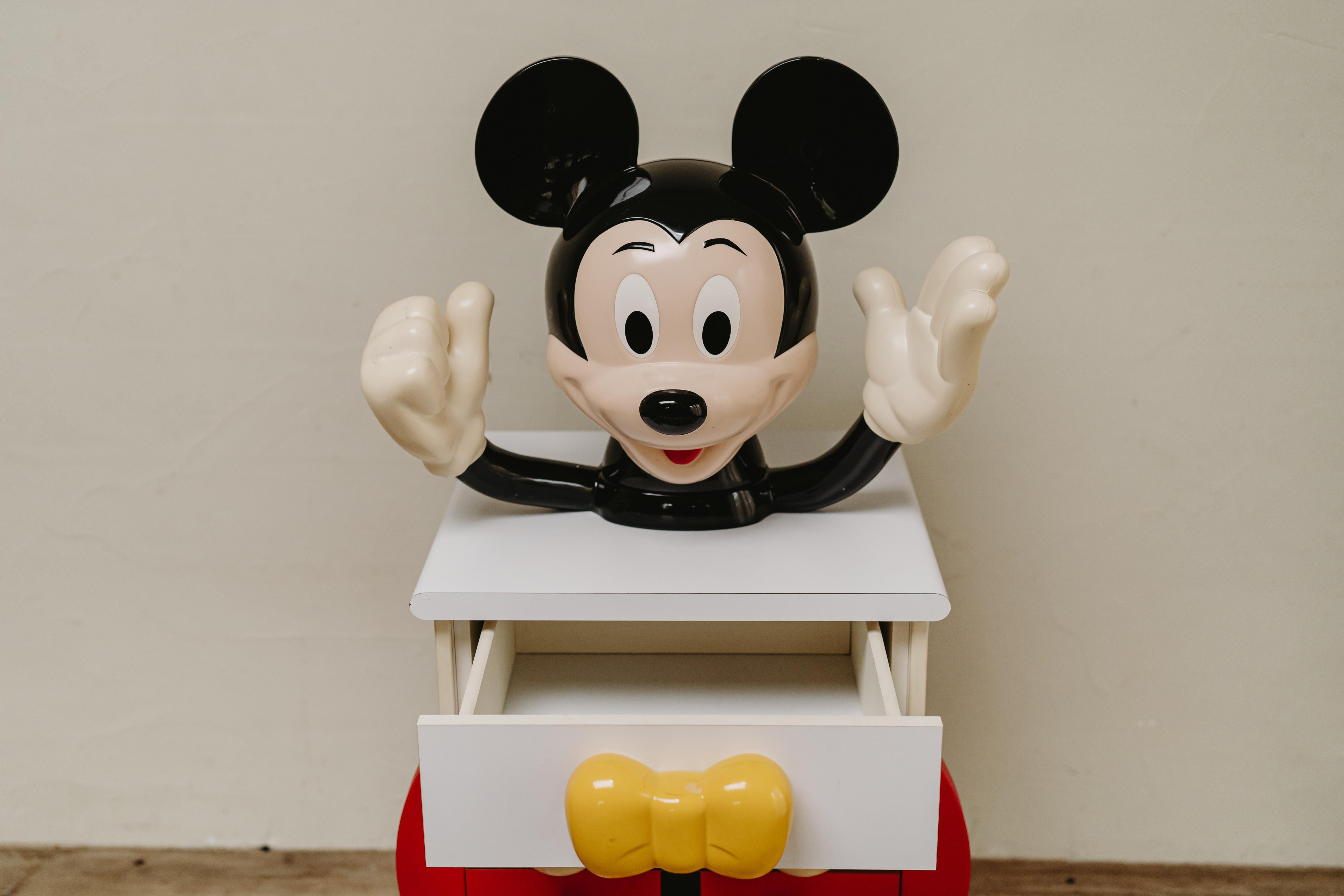Mickey Mouse Chest of Drawers by Pierre Colleu for Starform 1