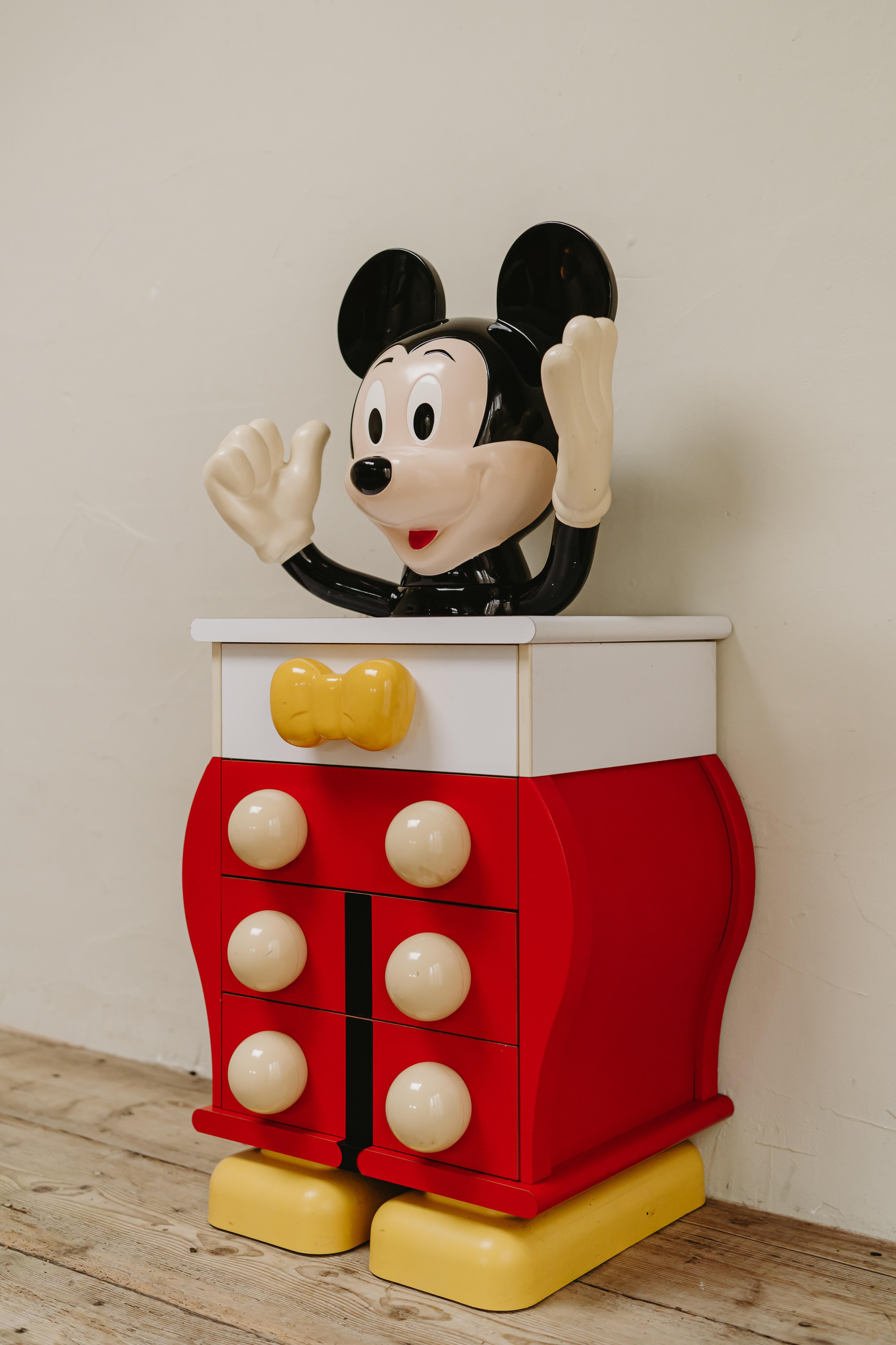 20th Century Mickey Mouse Chest of Drawers by Pierre Colleu for Starform