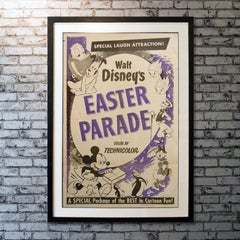 Mickey Mouse, Easter Parade, Unframed Poster, 1953