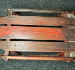 Mickey Mouse, flexible flyer sled