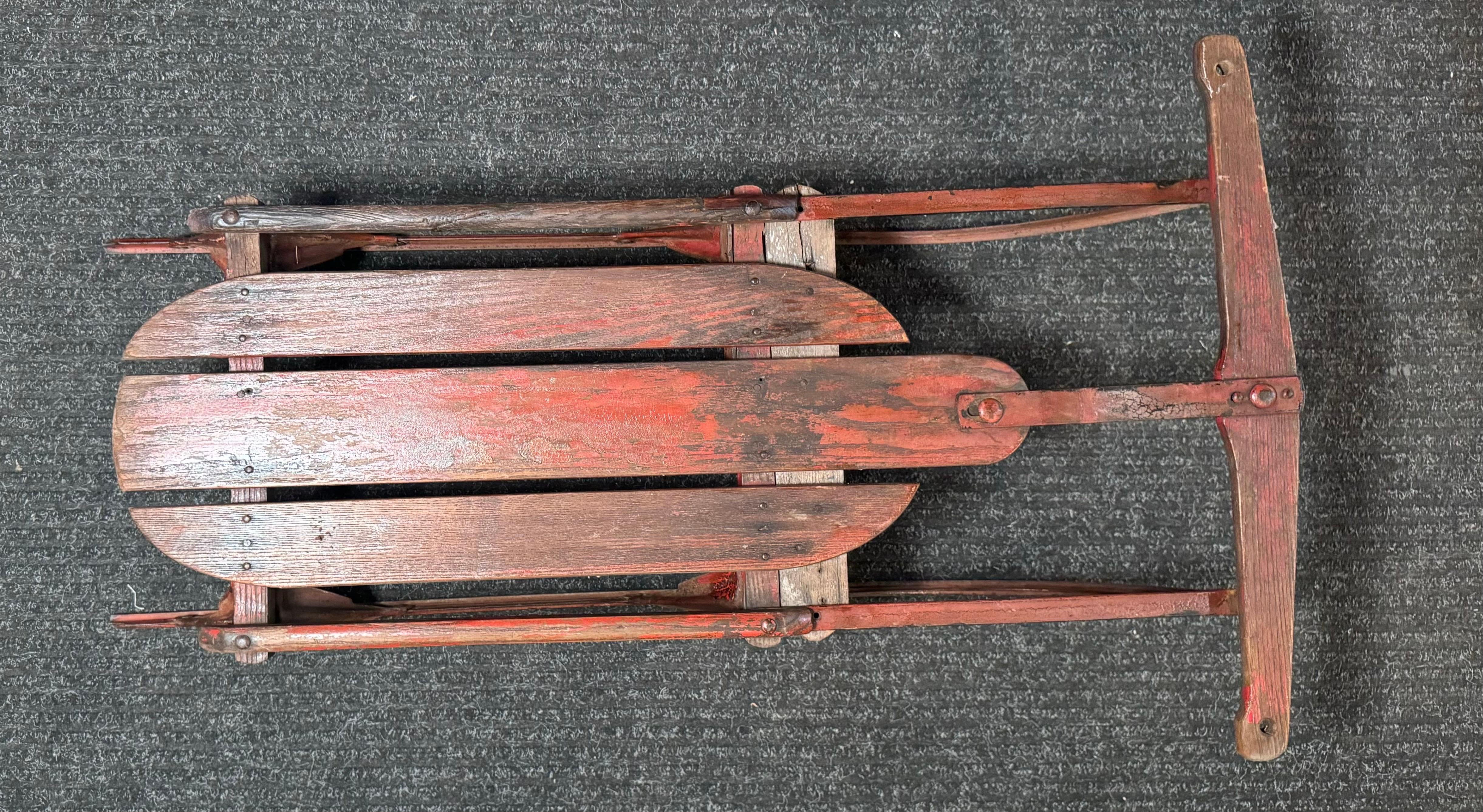 Mickey Mouse, luge flexible flyer en vente 2