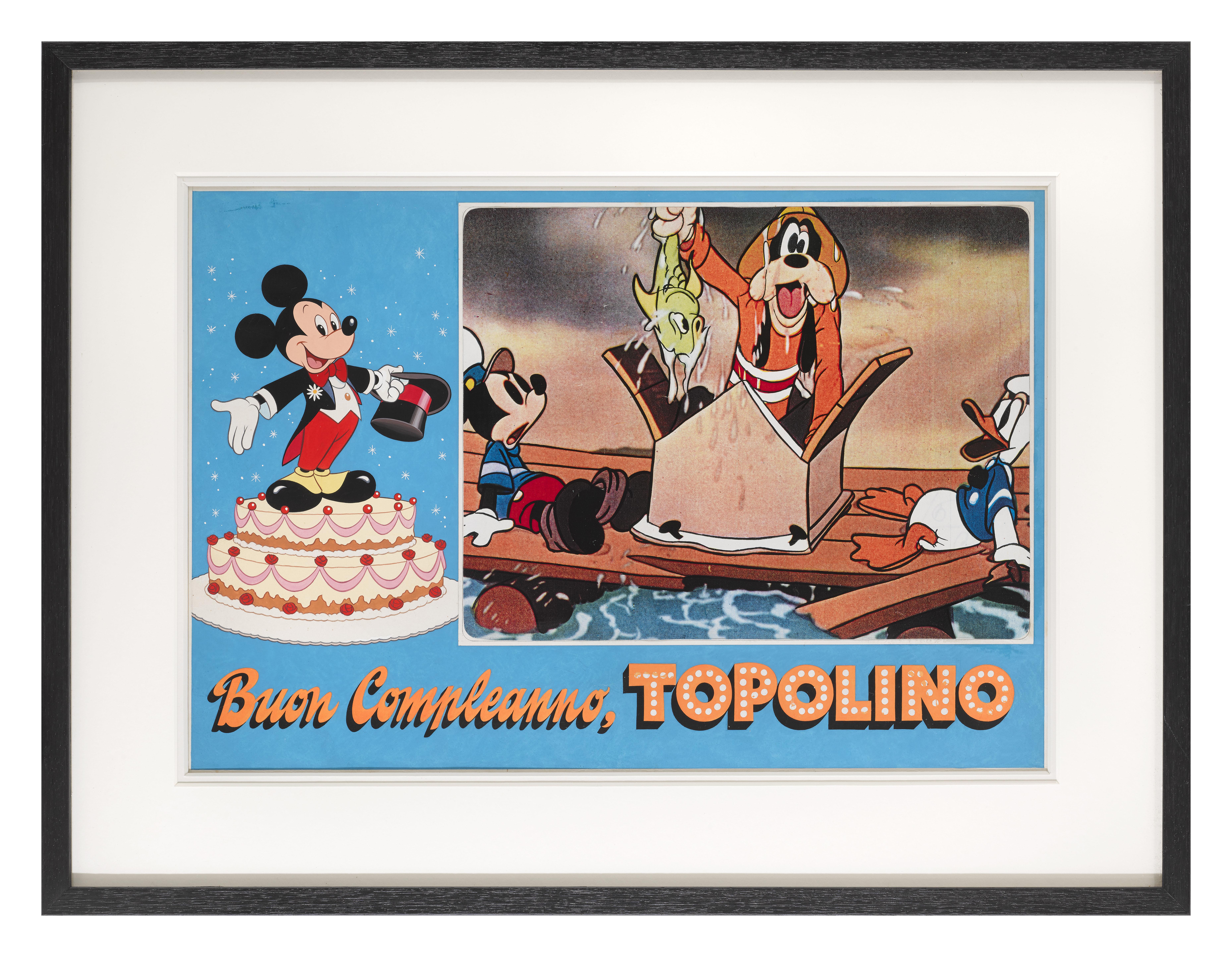 Italian Mickey Mouse Jubilee Show / Buon Compleanno, Topolino For Sale